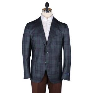 NEW JACKET REQUIRED men's zephyr unconstructed cashmere/silk sportcoat in sage p